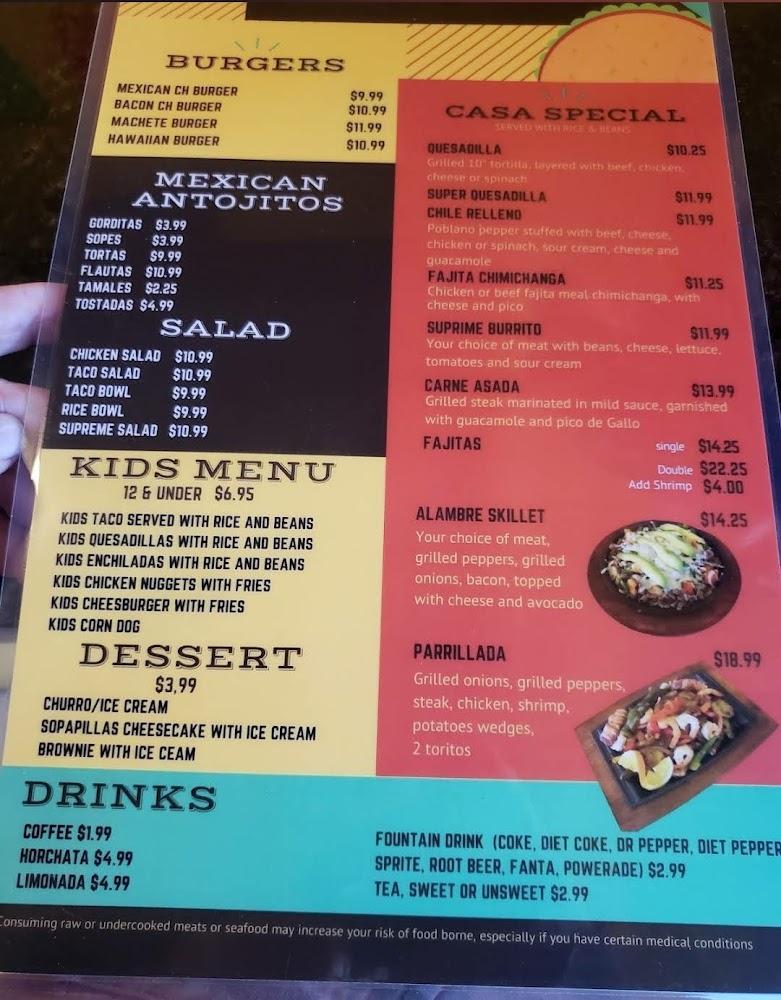 Casa 13 Menu image 4